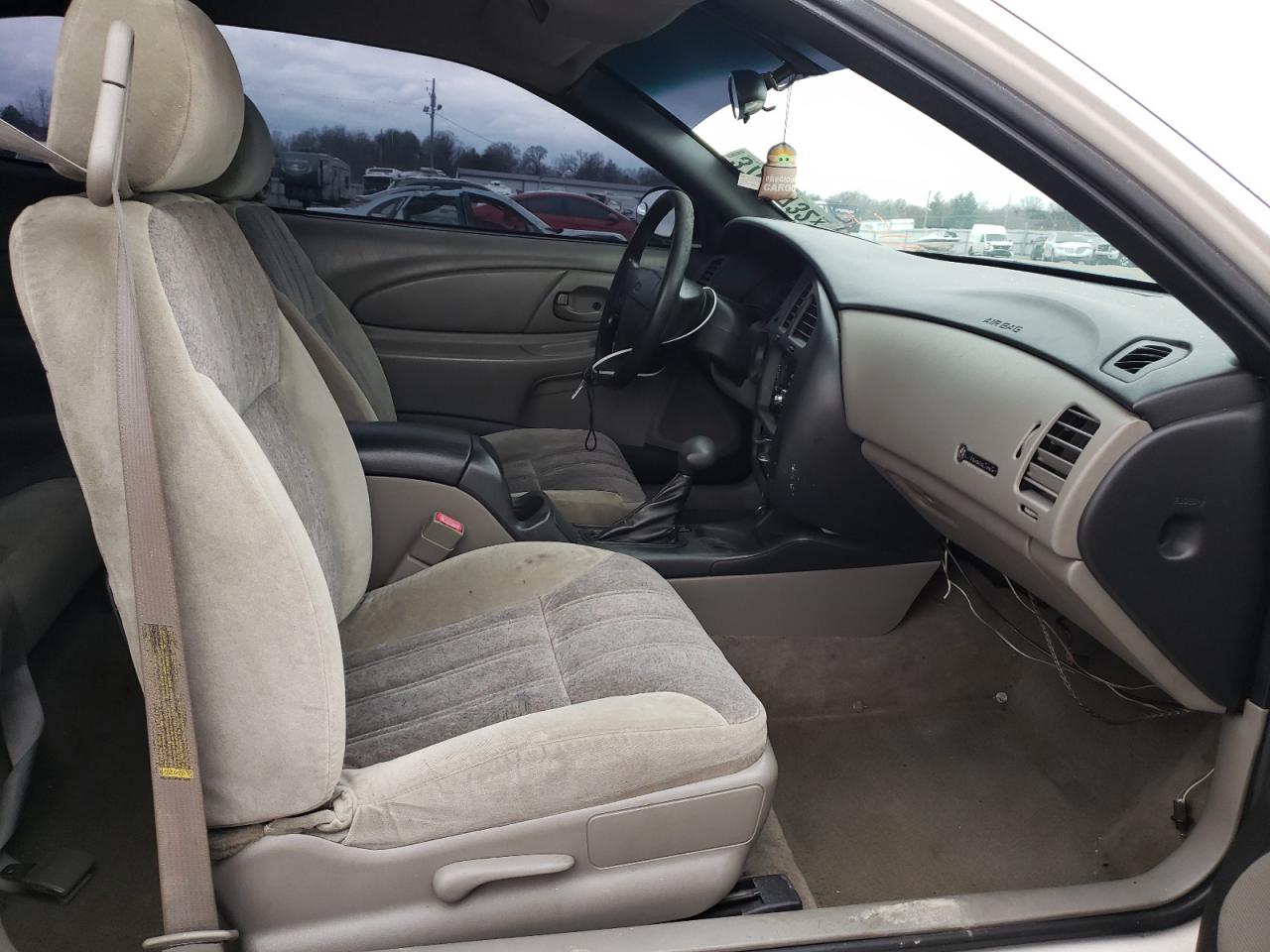 Photo 5 from auction – 2001 CHEVROLET MONTE CARL with VIN 2G1WW12E619368514
