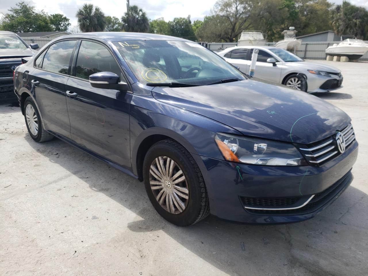 Photo 1 from auction – 2014 VOLKSWAGEN PASSAT S with VIN 1VWAH7A32EC022941