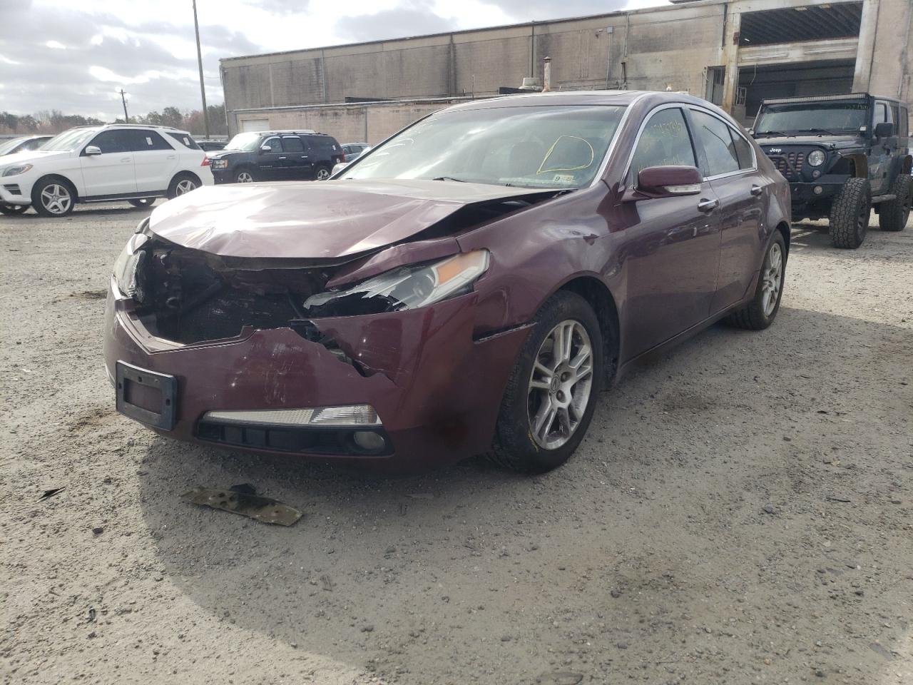 Photo 2 from auction – 2010 ACURA TL with VIN 19UUA8F55AA004896