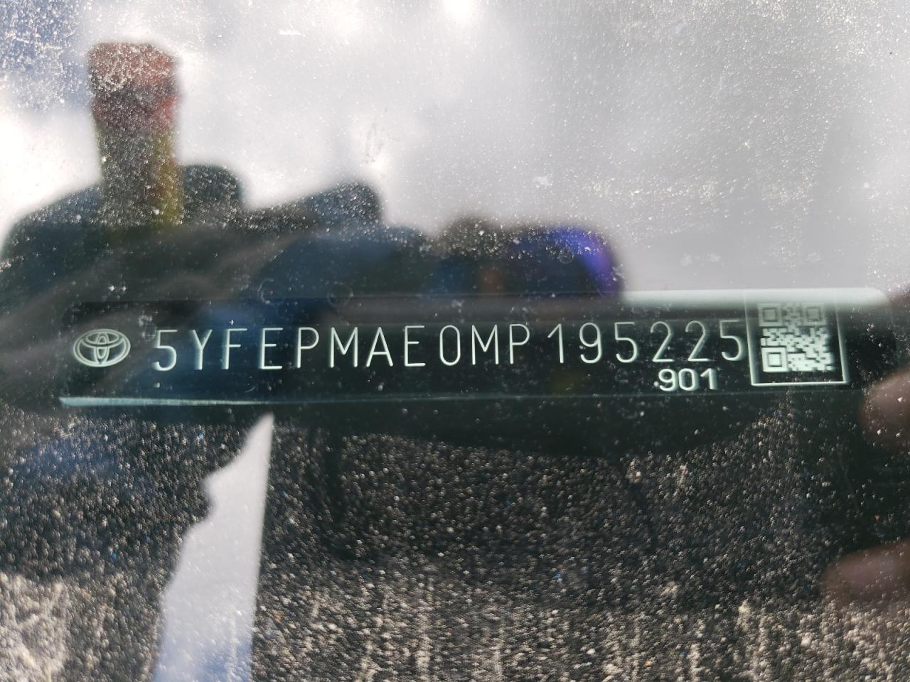Photo 10 from auction – 2021 TOYOTA COROLLA LE with VIN 5YFEPMAE0MP195225