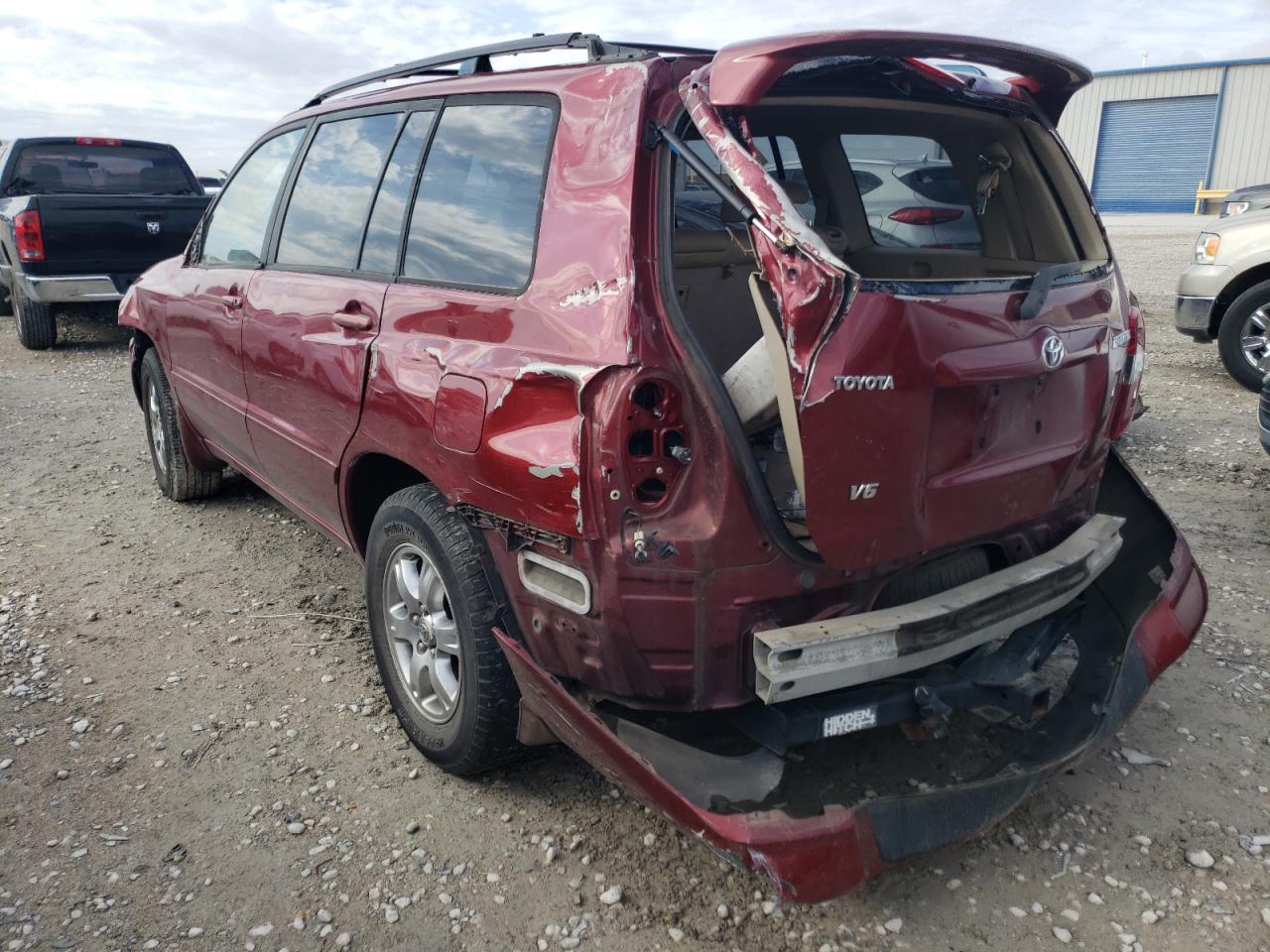 Photo 3 from auction – 2007 TOYOTA HIGHLANDER with VIN JTEDP21A470130613