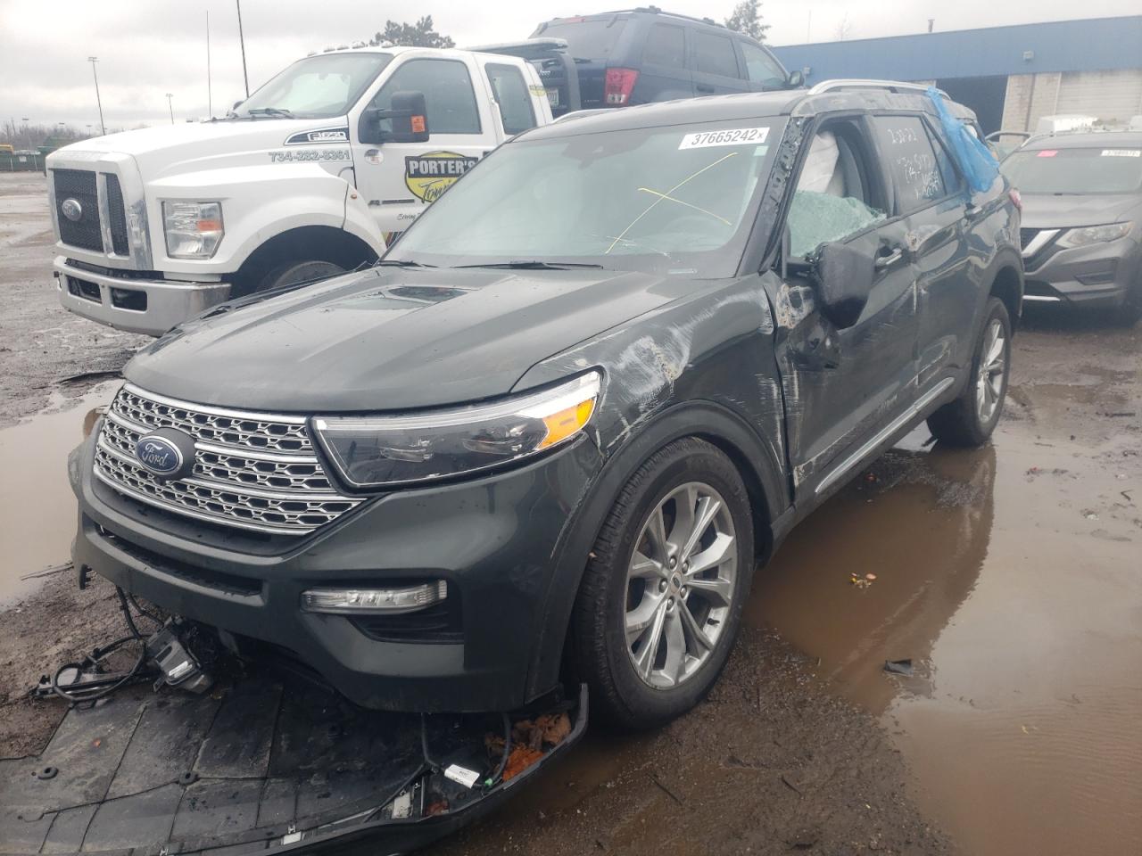 Photo 2 from auction – 2021 FORD EXPLORER L with VIN 1FMSK8FH8MGC35172