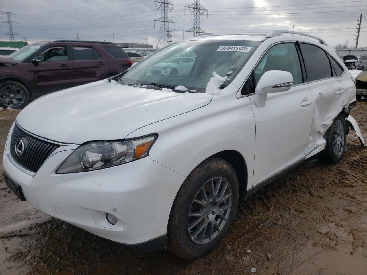 Photo 2 from auction – 2011 LEXUS RX 350 with VIN 2T2BK1BAXBC115840