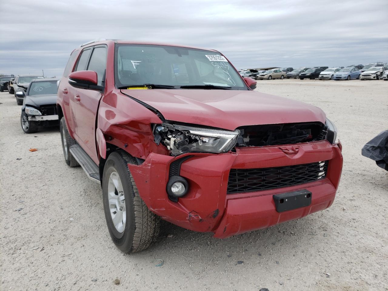 Photo 1 from auction – 2017 TOYOTA 4RUNNER SR with VIN JTEZU5JR8H5148140