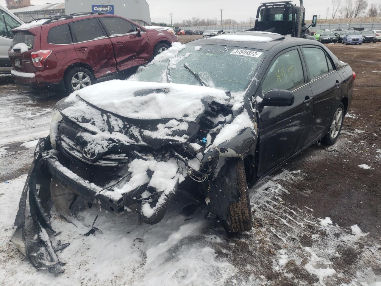Photo 2 from auction – 2013 TOYOTA COROLLA BA with VIN 5YFBU4EE4DP104544
