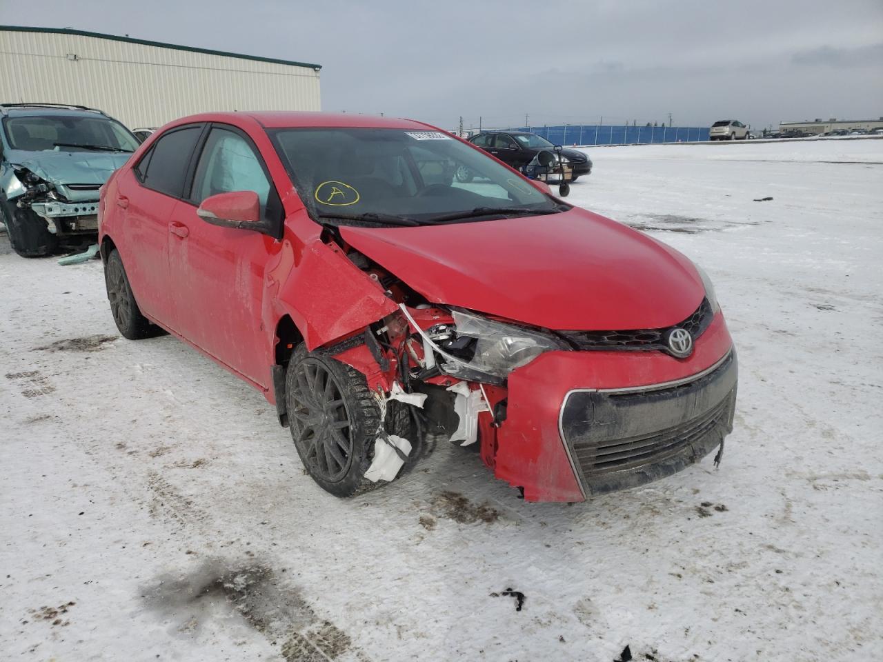 TOYOTA COROLLA 2015 with VIN 2T1BURHE6FC241044 - Photo from auction