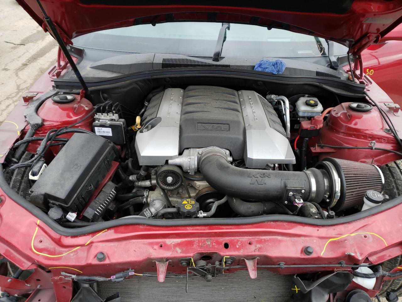 Photo 7 from auction – 2013 CHEVROLET CAMARO 2SS with VIN 2G1FK1EJXD9119237