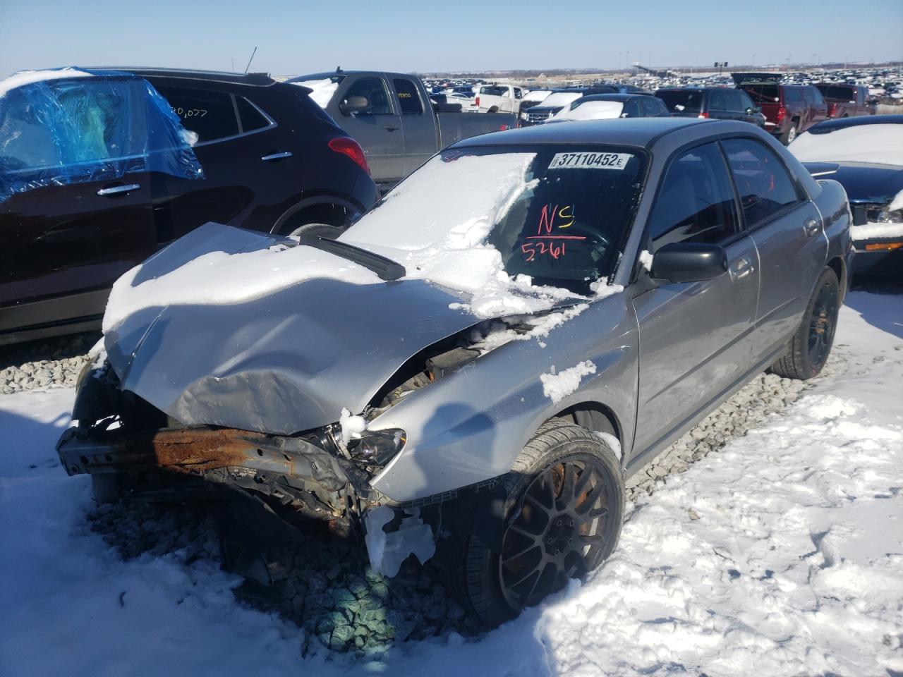 Photo 2 from auction – 2006 SUBARU IMPREZA WR with VIN JF1GD79696G525261