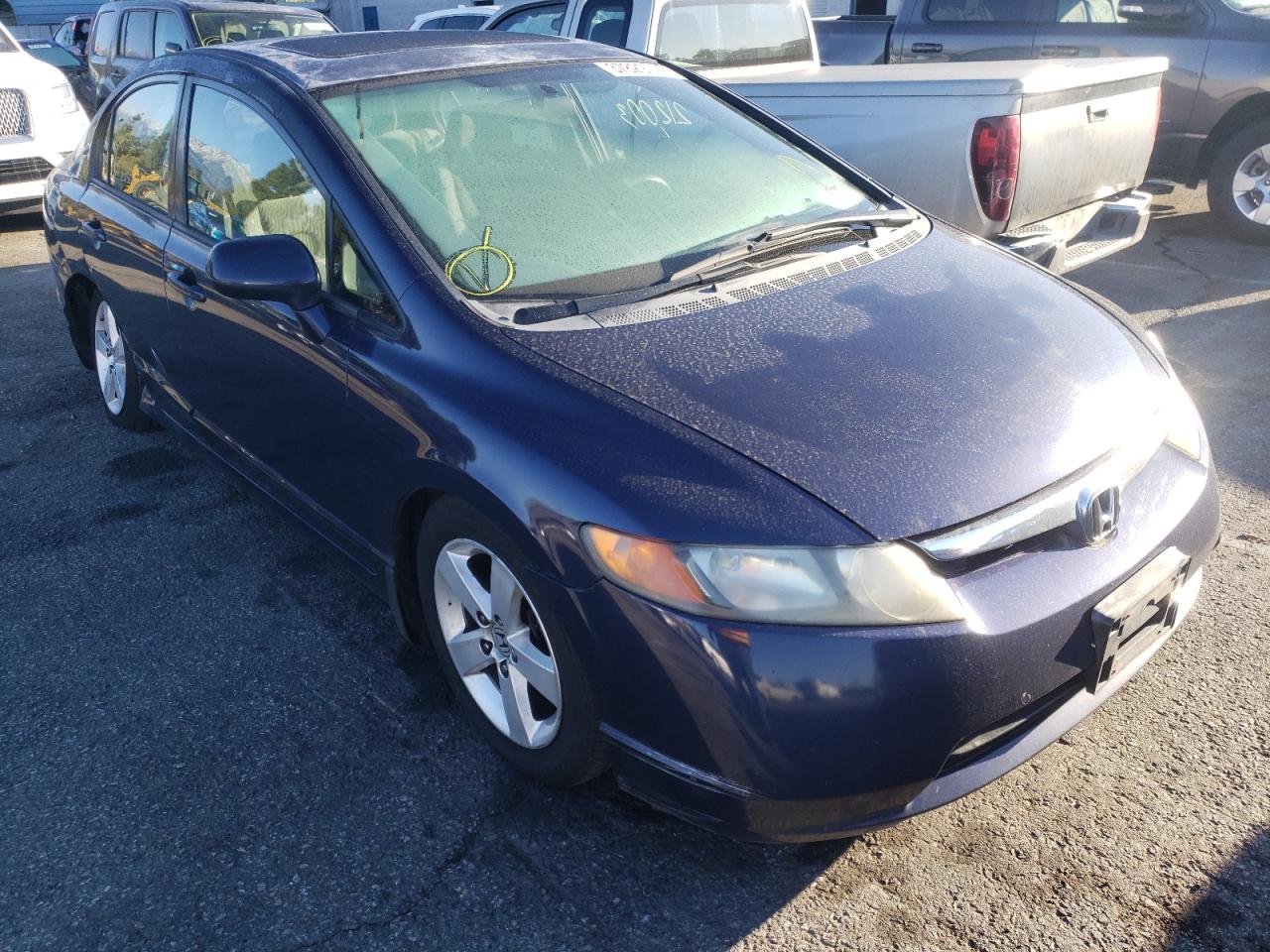 HONDA CIVIC 2006 with VIN JHMFA16846S013808 - Photo from auction