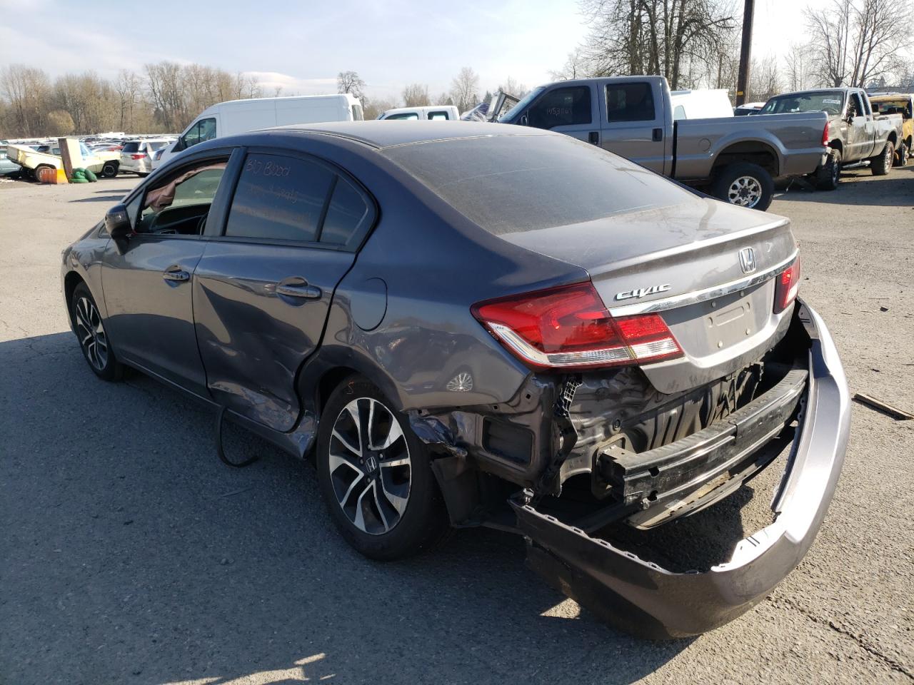 Photo 3 from auction – 2015 HONDA CIVIC EX with VIN 2HGFB2F86FH514065