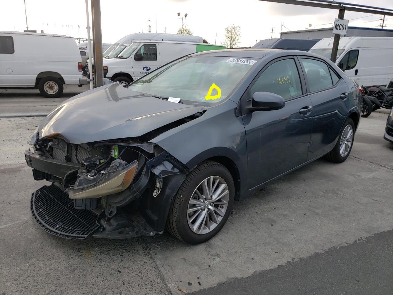 Photo 2 from auction – 2014 TOYOTA COROLLA L with VIN 5YFBURHE0EP010445