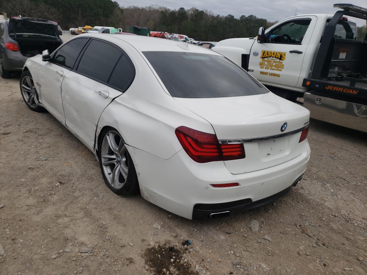 Photo 3 from auction – 2014 BMW 750 LI with VIN WBAYE8C55ED135949