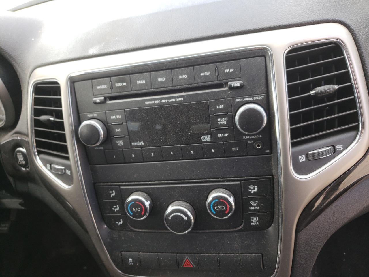 Photo 9 from auction – 2012 JEEP GRAND CHER with VIN 1C4RJFAG5CC119166