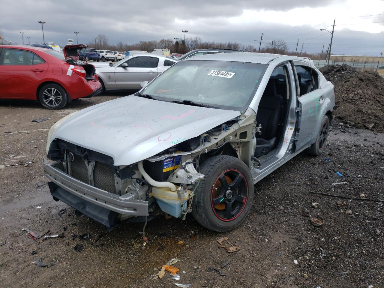 Photo 9 from auction – 2012 SUBARU LEGACY 2.5 with VIN 4S3BMBB63C3020451