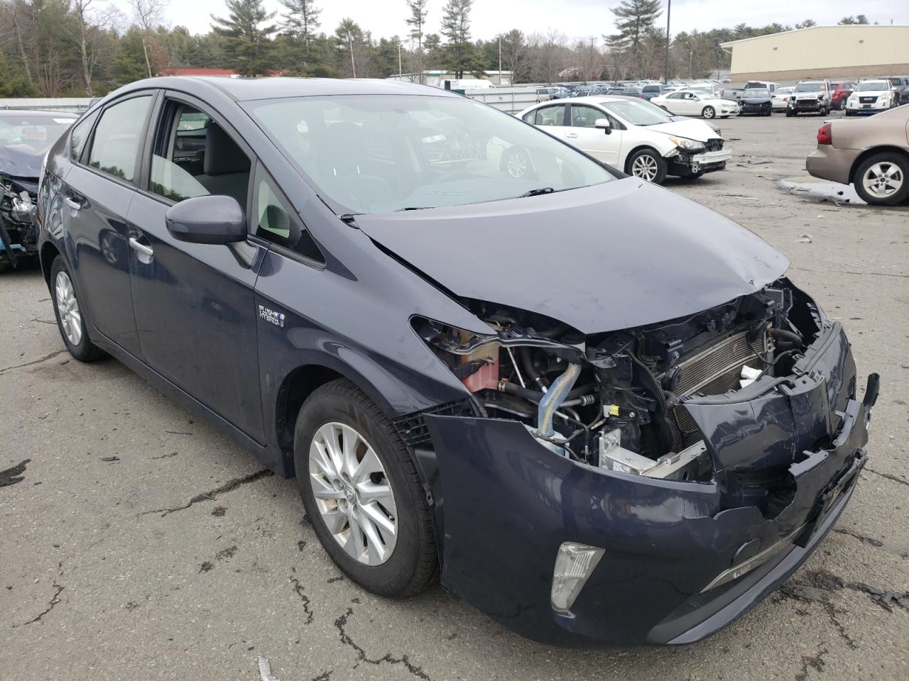 TOYOTA PRIUS PLUG 2012 with VIN JTDKN3DP9C3019443 - Photo from auction