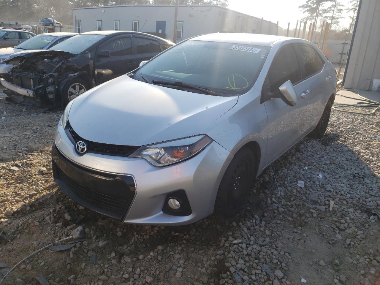 Photo 2 from auction – 2014 TOYOTA COROLLA L with VIN 2T1BURHE0EC093343