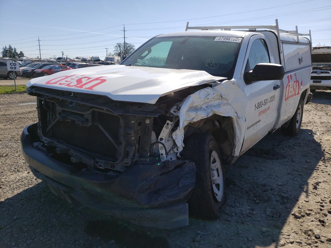 Photo 2 from auction – 2016 CHEVROLET SILVERADO with VIN 1GCNKNEH2GZ389788