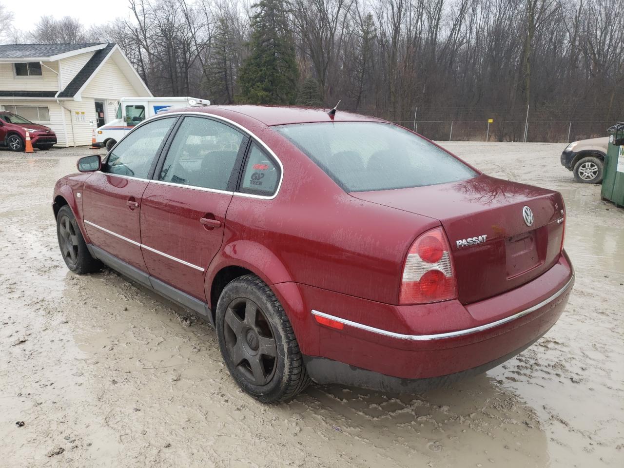 Photo 3 from auction – 2003 VOLKSWAGEN PASSAT GLX with VIN WVWTH63B73P456756