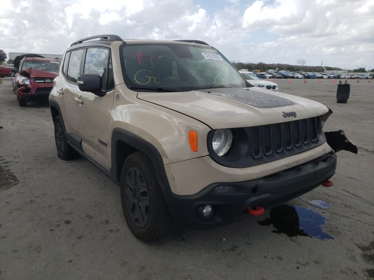 Photo 1 from auction – 2017 JEEP RENEGADE T with VIN ZACCJBCB9HPF39693