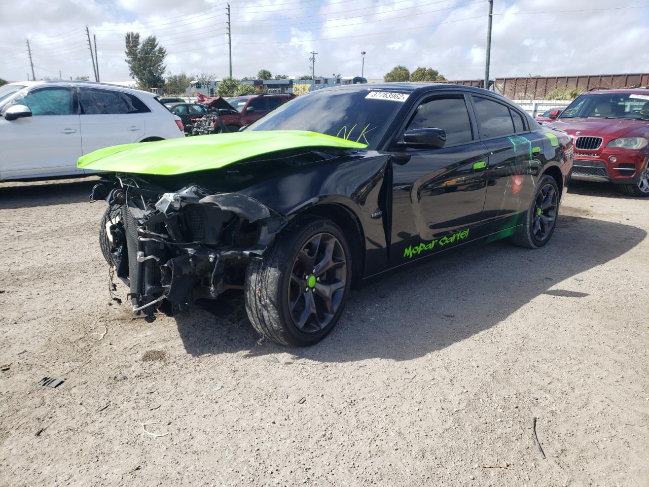 Photo 2 from auction – 2017 DODGE CHARGER R/ with VIN 2C3CDXCT8HH637083