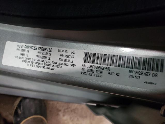 Photo 10 from auction – 2011 CHRYSLER 200 TOURIN with VIN 1C3BC1FB5BN607990