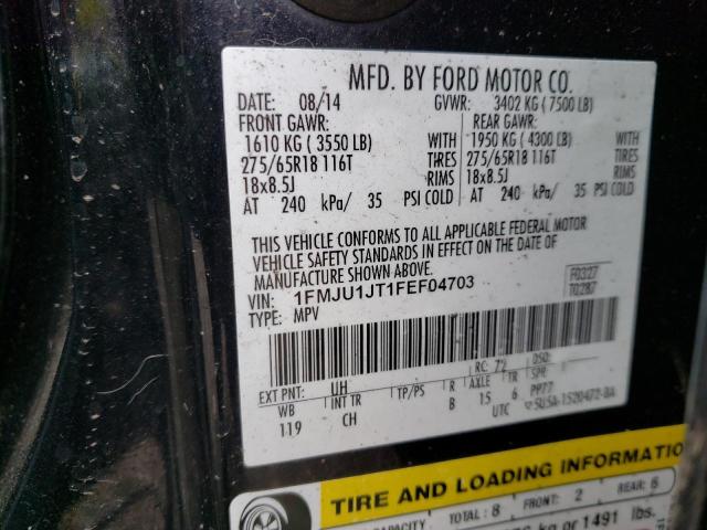 Photo 10 from auction – 2015 FORD EXPEDITION with VIN 1FMJU1JT1FEF04703