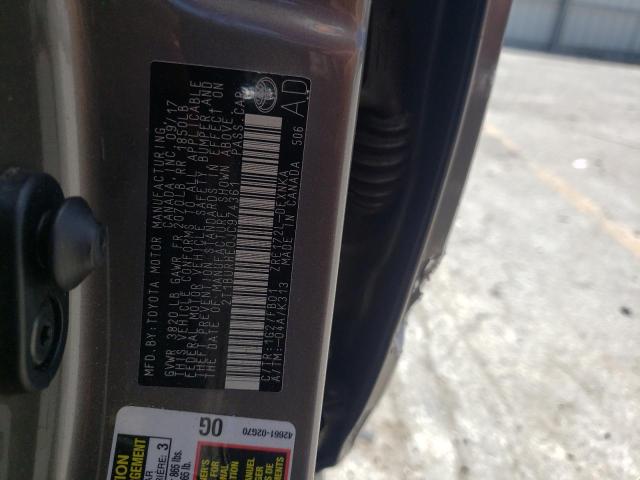Photo 10 from auction – 2018 TOYOTA COROLLA L with VIN 2T1BURHE0JC974361