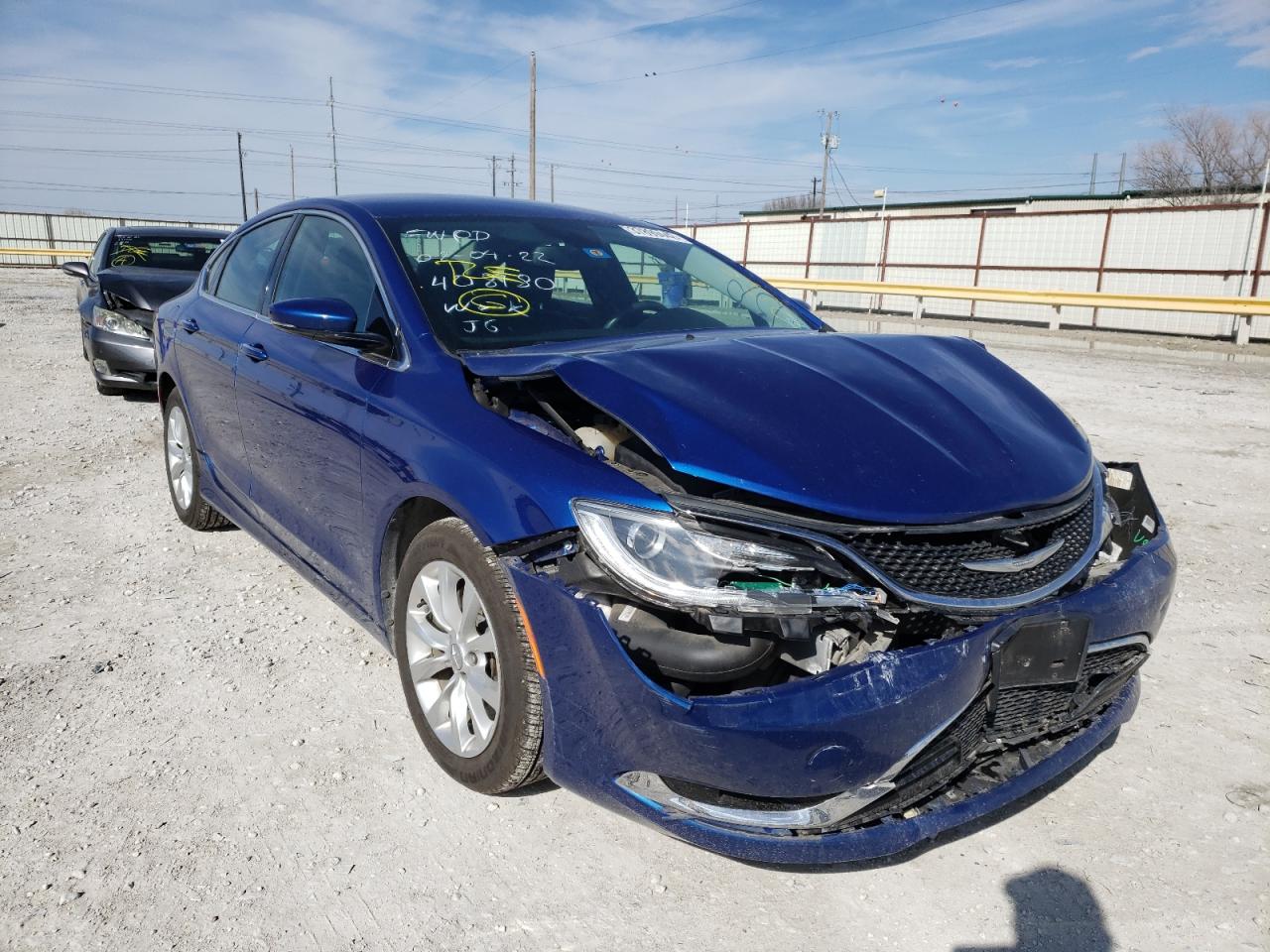 CHRYSLER 200 C 2015 with VIN 1C3CCCCG2FN761126 - Photo from auction