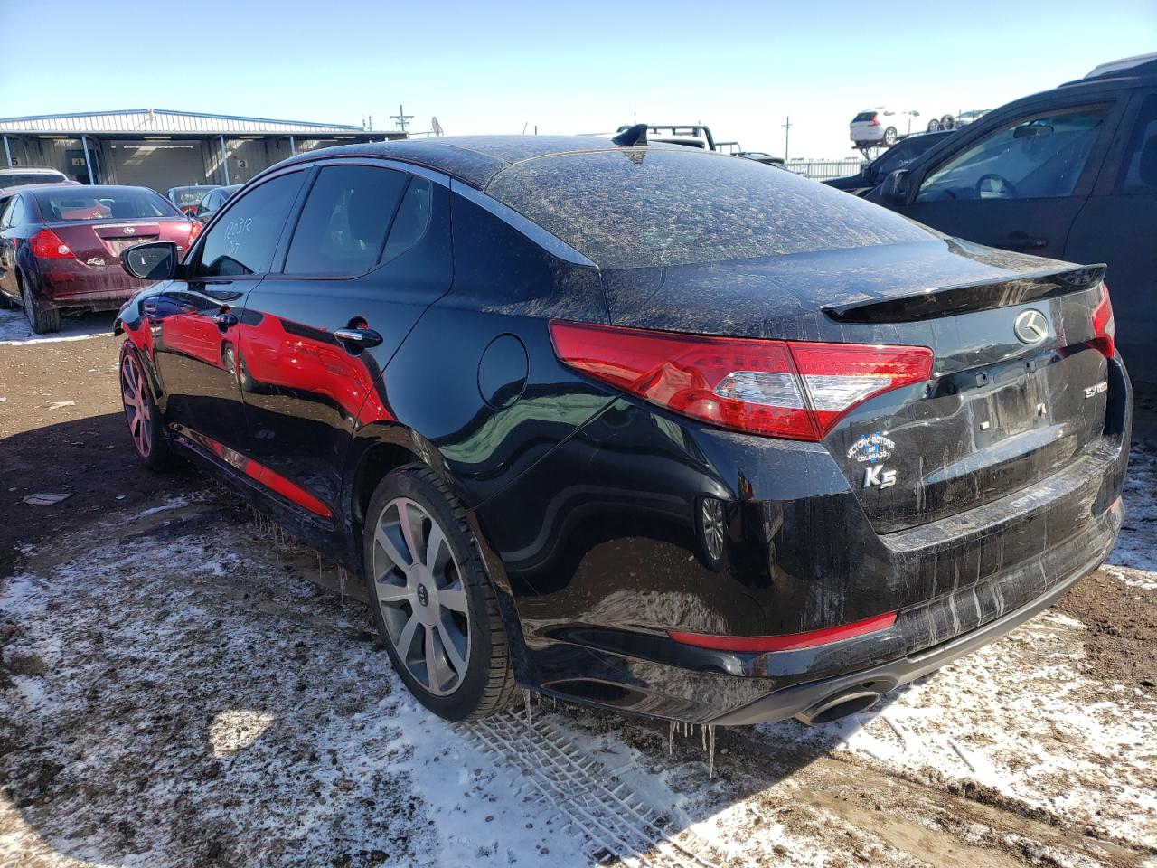 Photo 3 from auction – 2012 KIA OPTIMA SX with VIN 5XXGR4A65CG025431