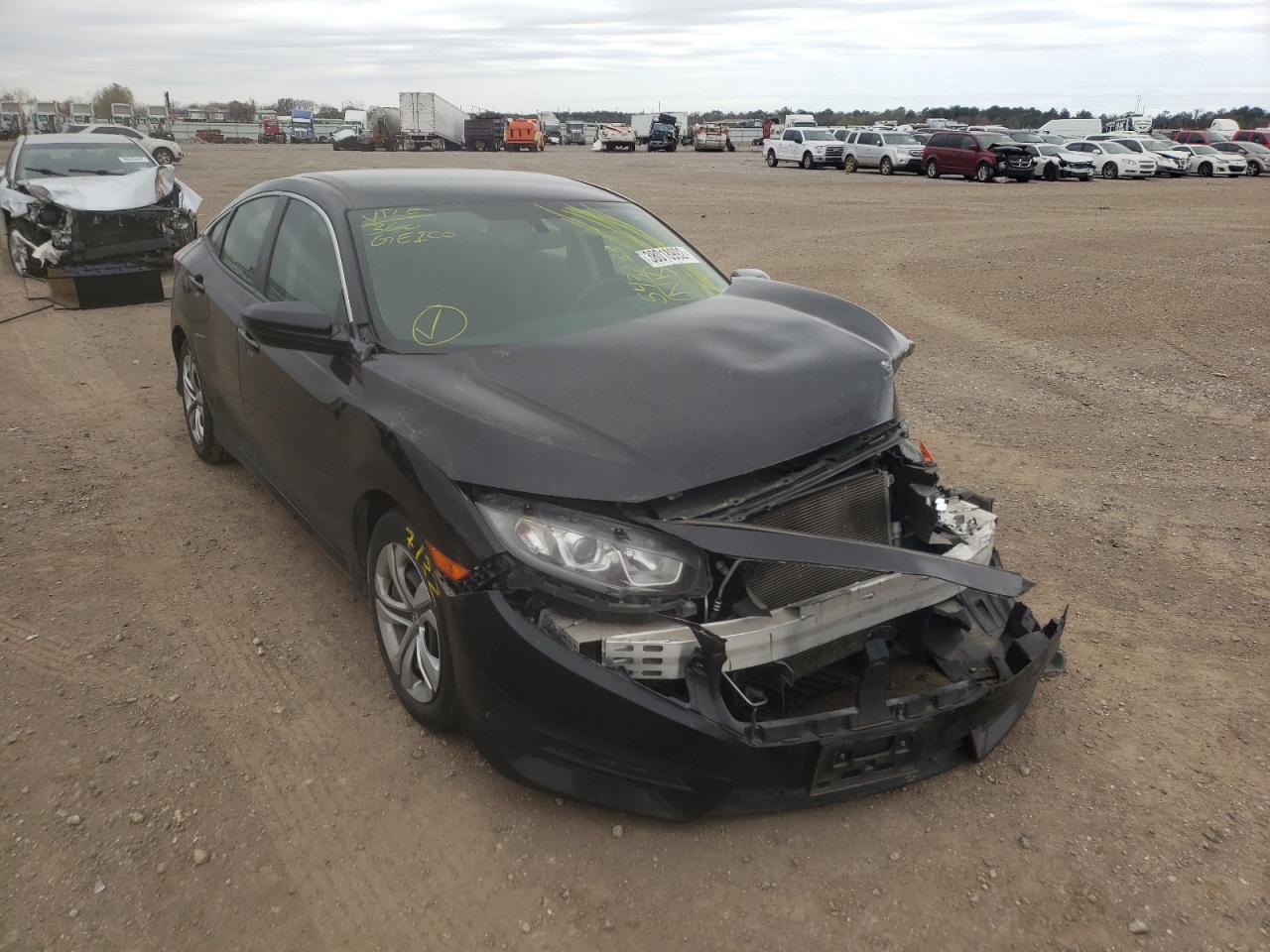HONDA CIVIC LX 2017 with VIN 2HGFC2F56HH543233 - Photo from auction