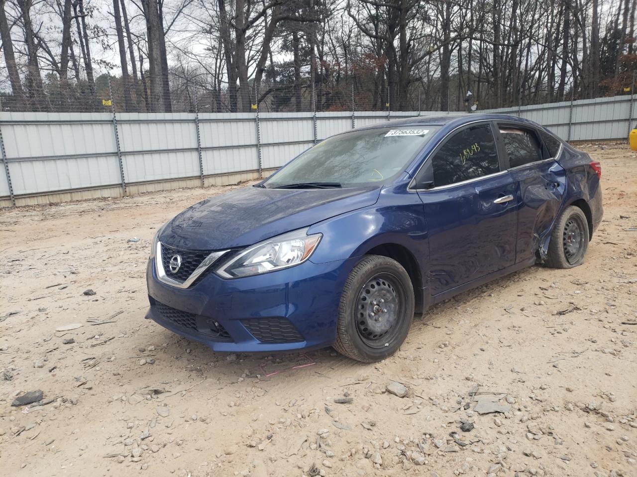 Photo 2 from auction – 2019 NISSAN SENTRA with VIN 3N1AB7AP1KY447614