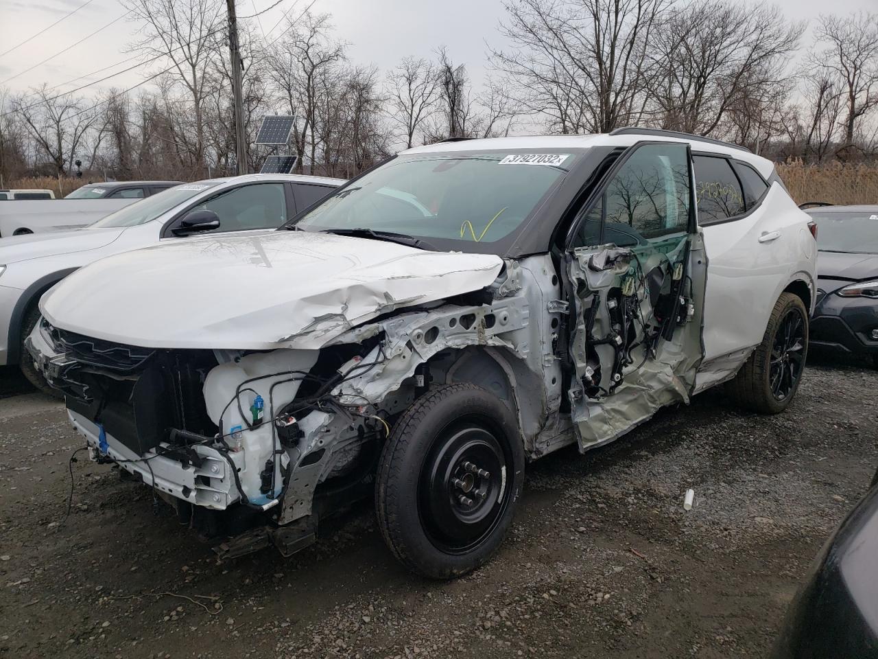 Photo 2 from auction – 2021 CHEVROLET BLAZER RS with VIN 3GNKBKRS7MS528028