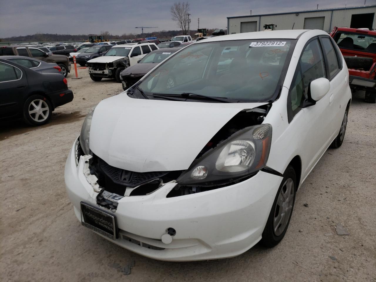 Photo 9 from auction – 2012 HONDA FIT with VIN JHMGE8H37CC026948