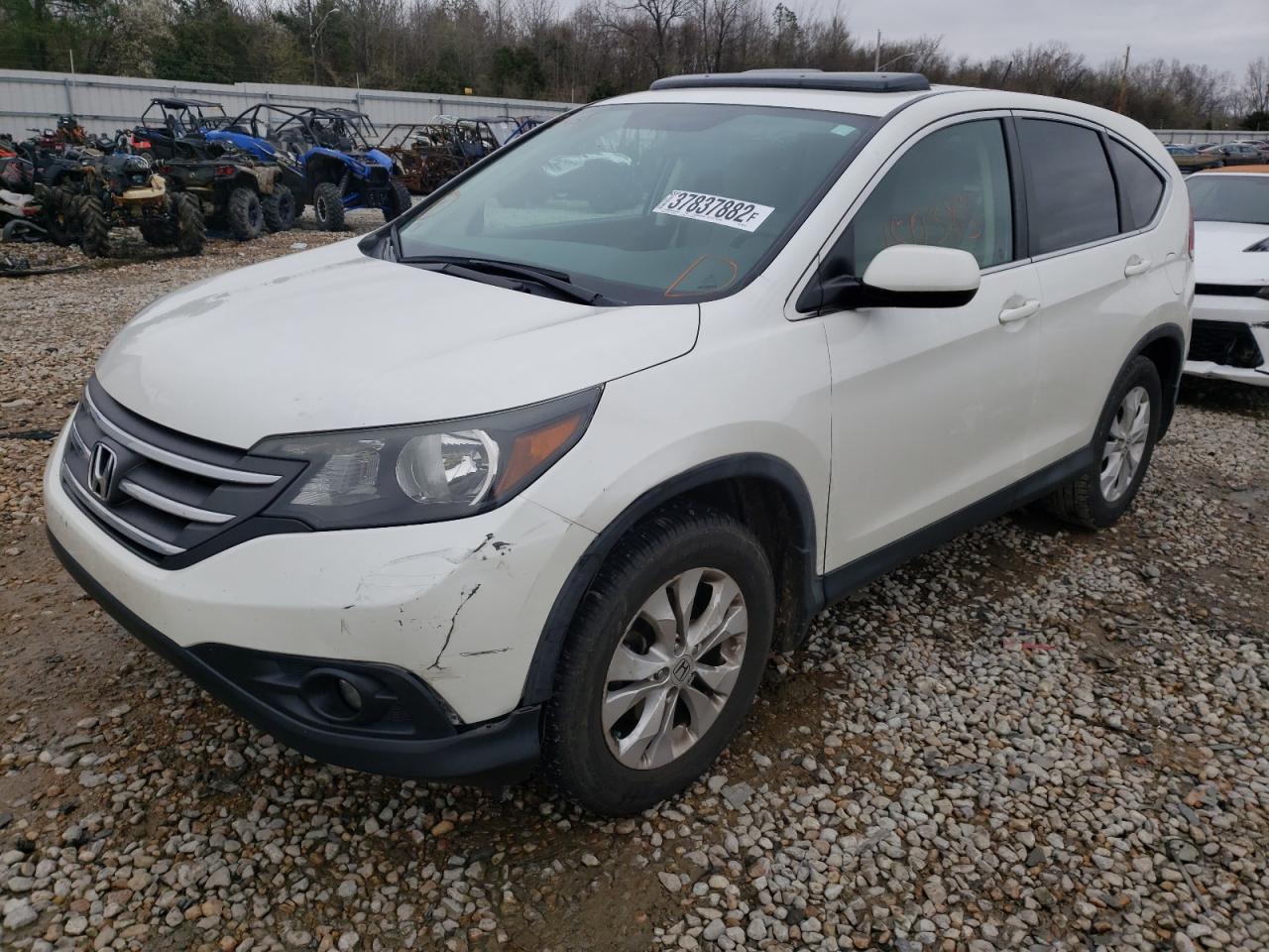 Photo 2 from auction – 2014 HONDA CR-V EX with VIN 5J6RM3H55EL003148