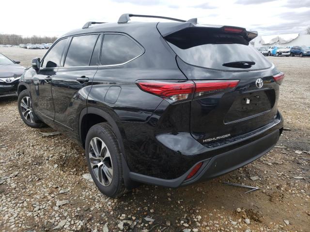 Photo 3 from auction – 2022 TOYOTA HIGHLANDER with VIN 5TDGZRAH9NS542411