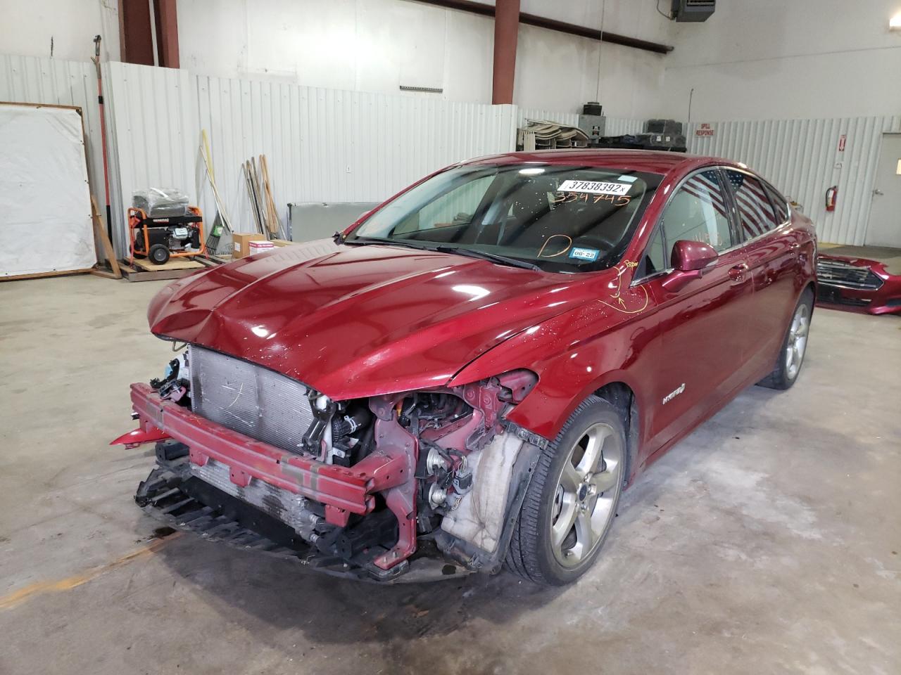 Photo 2 from auction – 2014 FORD FUSION SE with VIN 3FA6P0LU7ER354745