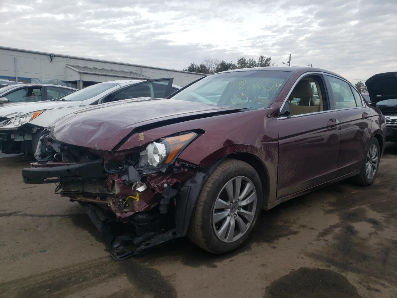 Photo 2 from auction – 2012 HONDA ACCORD EX with VIN 1HGCP2F72CA210382
