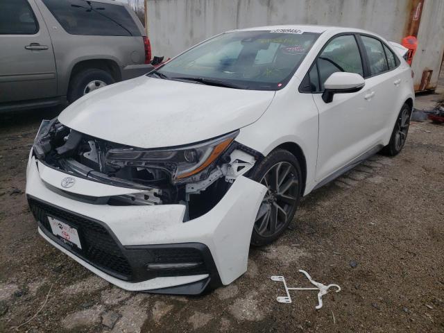 Photo 2 from auction – 2022 TOYOTA COROLLA SE with VIN 5YFS4MCE5NP104962