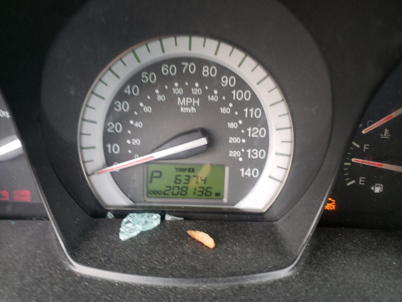 Photo 8 from auction – 2007 KIA SPECTRA EX with VIN KNAFE121175445722