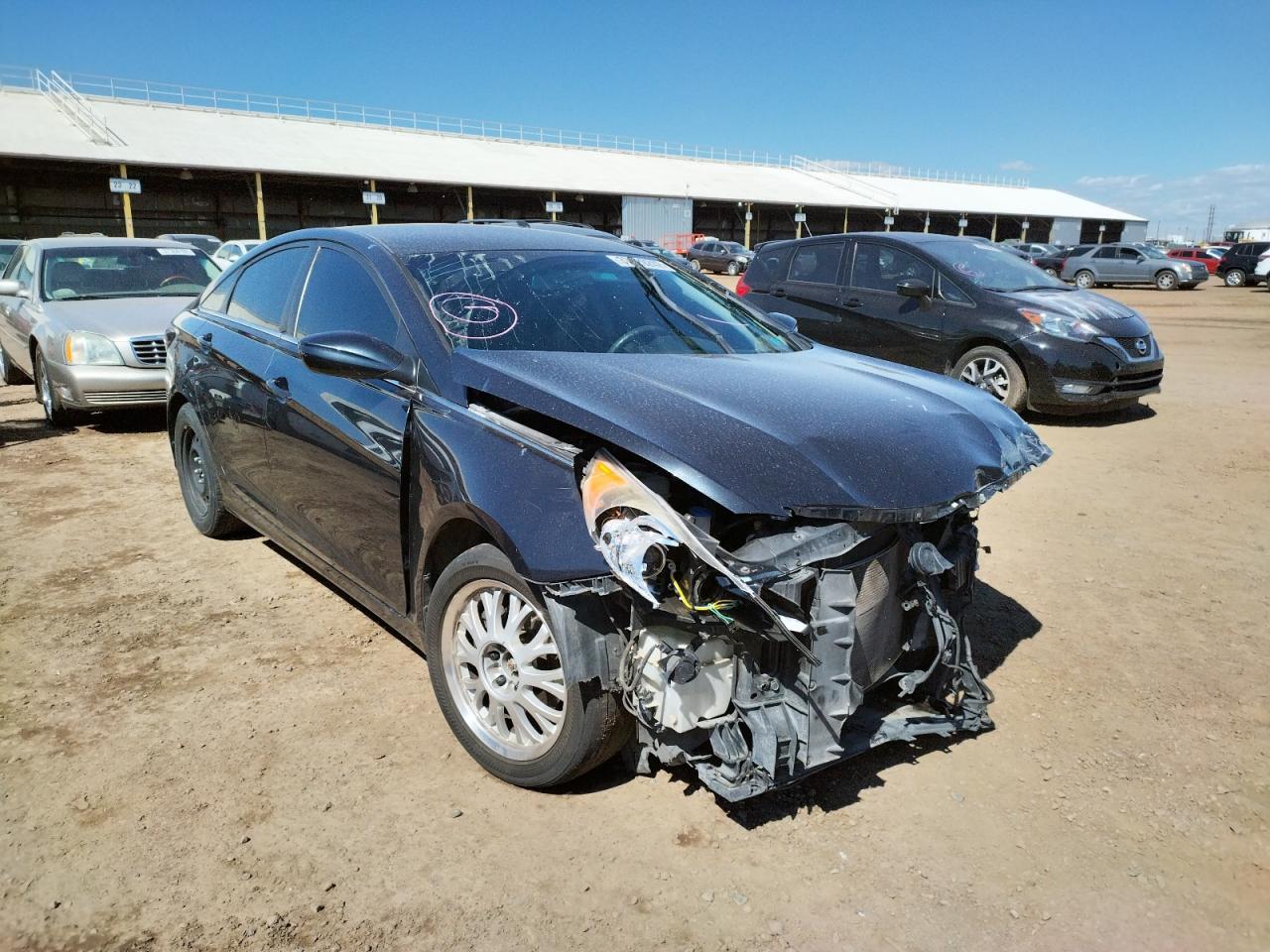 HYUNDAI SONATA GLS 2012 with VIN 5NPEB4AC2CH369496 - Photo from auction