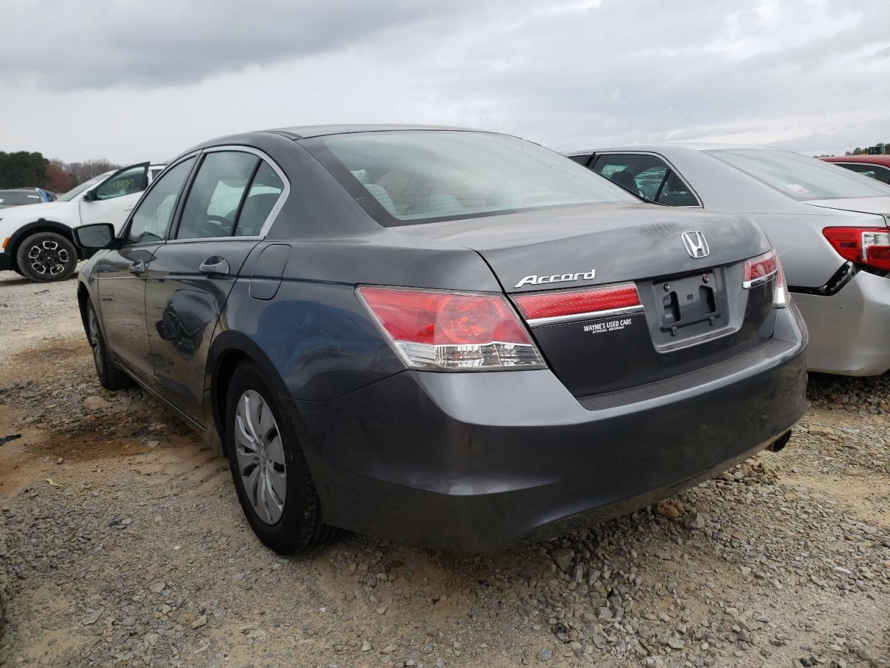 Photo 3 from auction – 2012 HONDA ACCORD LX with VIN 1HGCP2F37CA151374