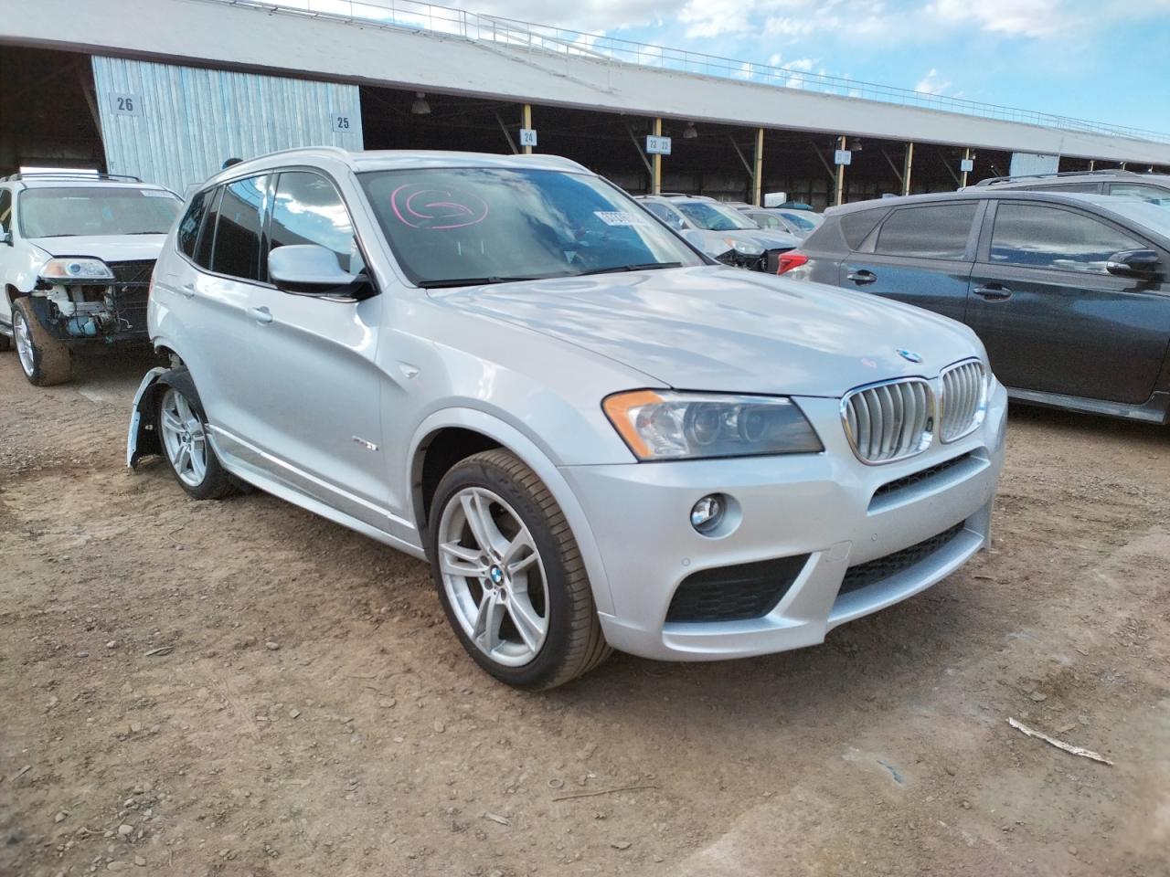 Photo 1 from auction – 2014 BMW X3 XDRIVE3 with VIN 5UXWX7C5XE0E77758