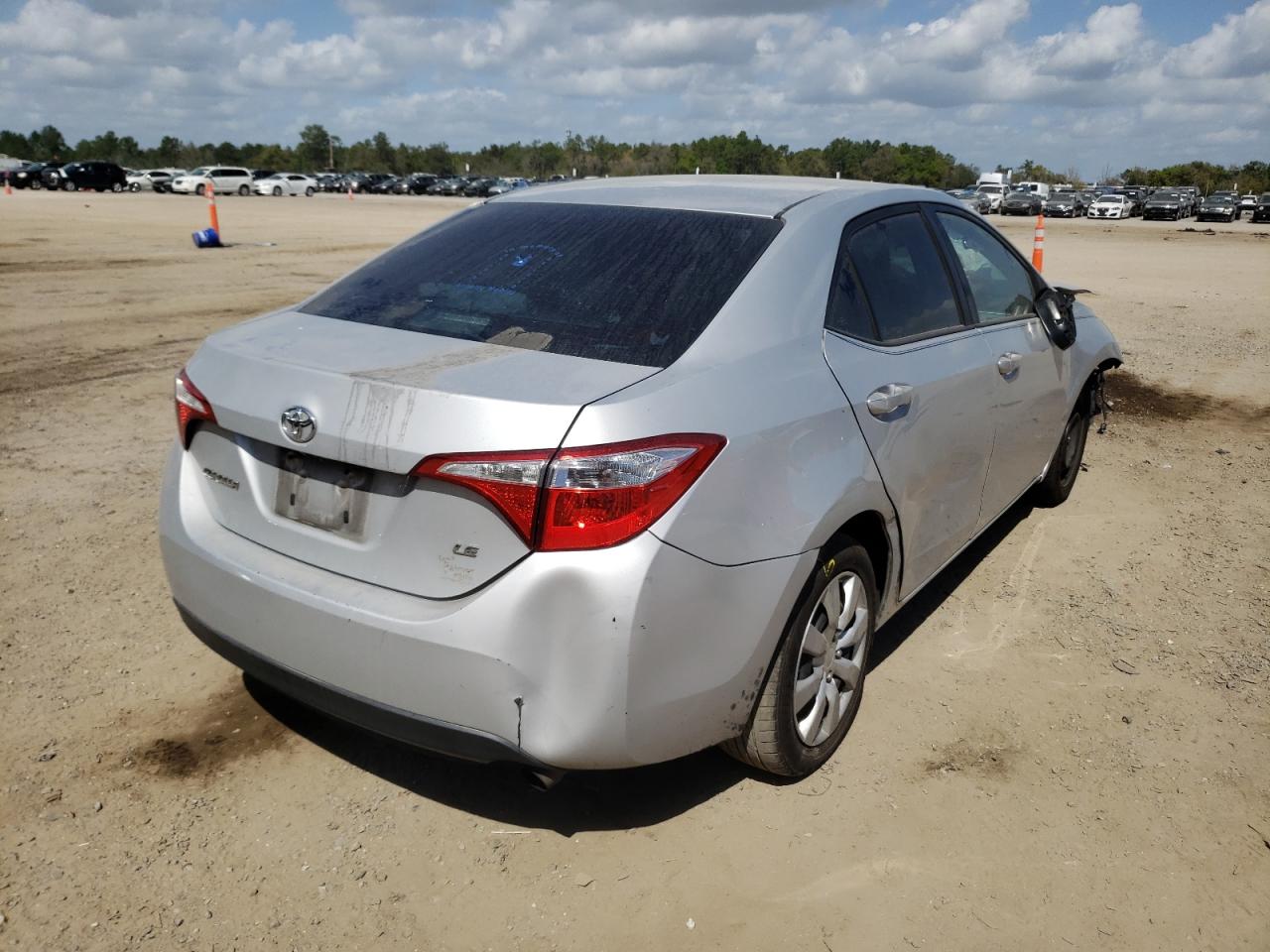 Photo 4 from auction – 2014 TOYOTA COROLLA L with VIN 2T1BURHE3EC187443