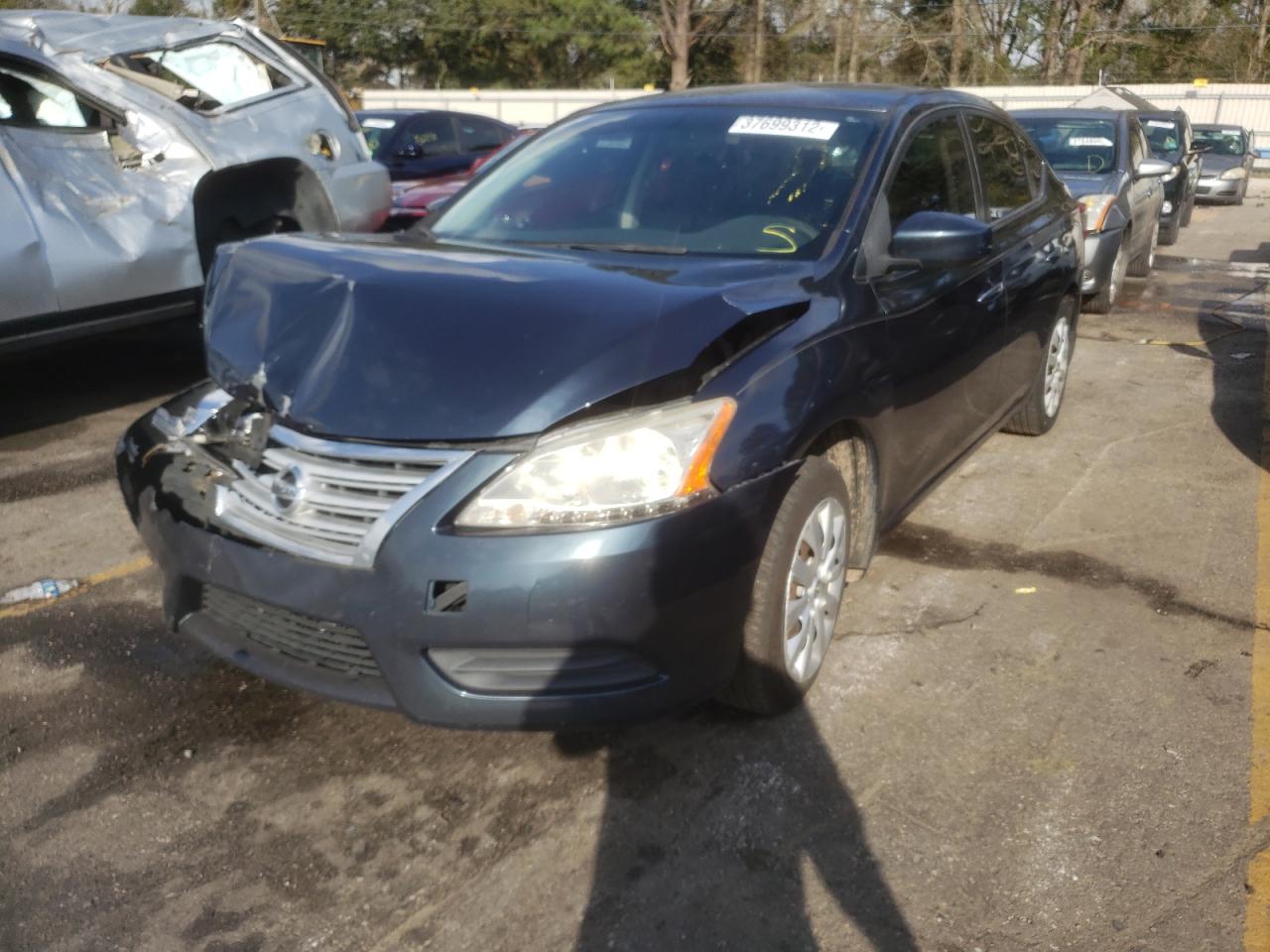 Photo 2 from auction – 2014 NISSAN SENTRA S with VIN 3N1AB7AP2EL690995