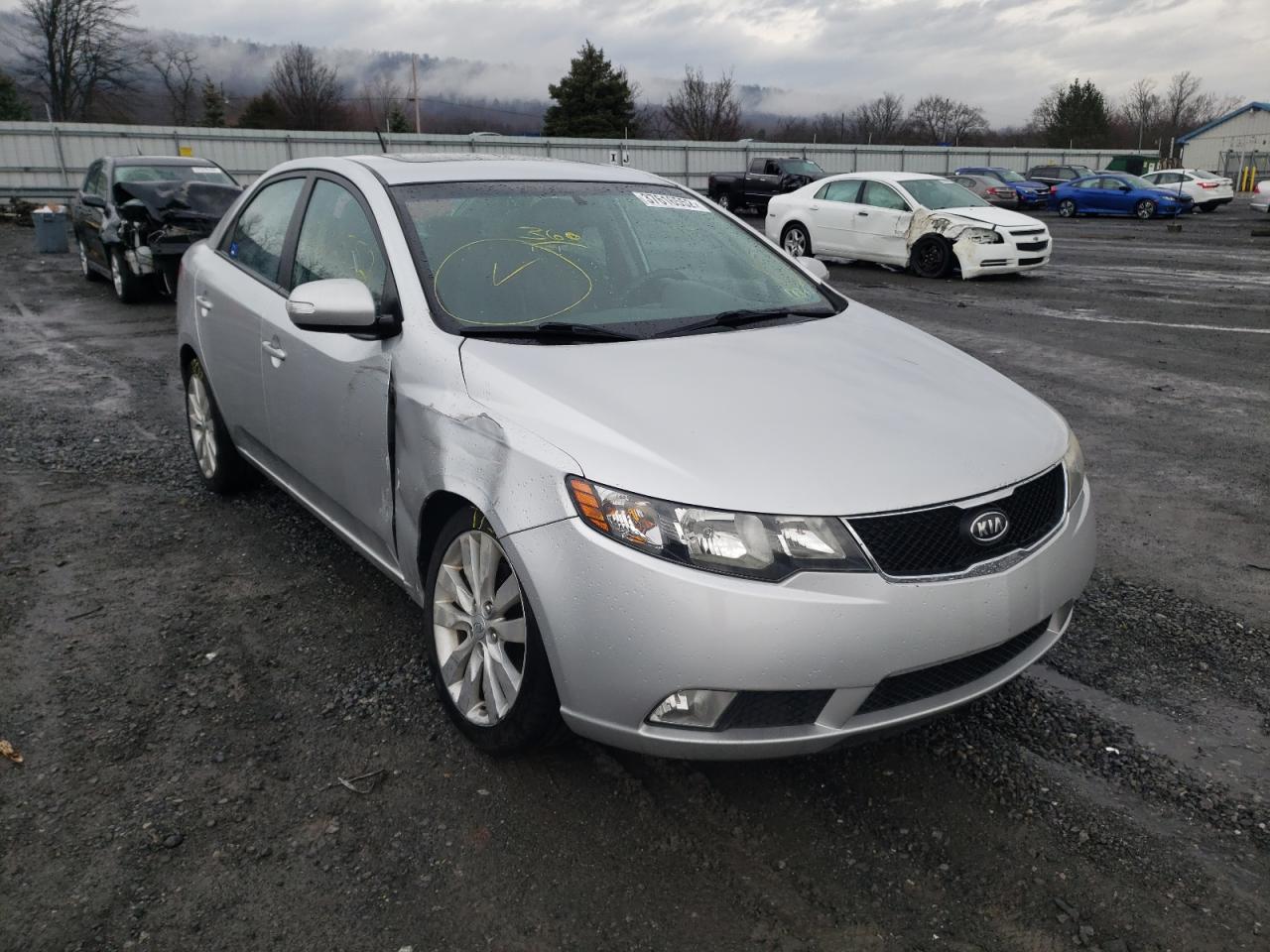 KIA FORTE SX 2010 with VIN KNAFW4A33A5294200 - Photo from auction