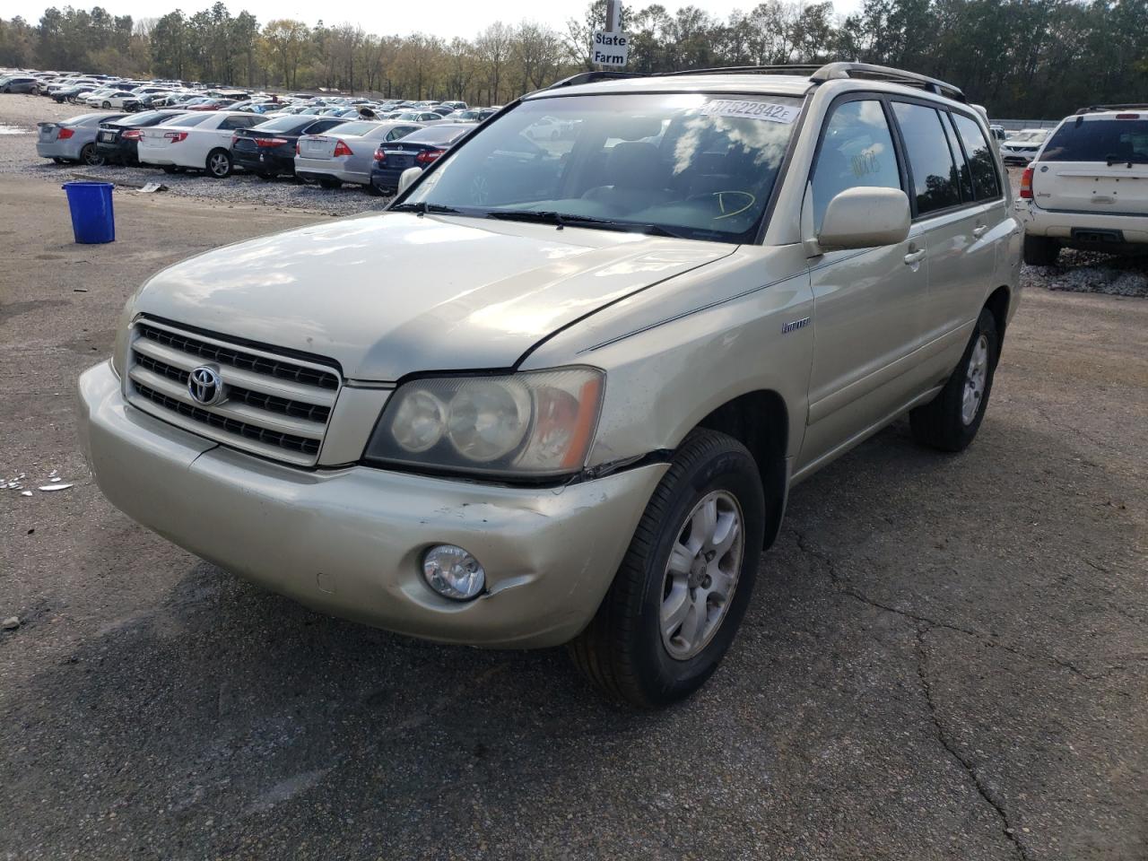 Photo 2 from auction – 2003 TOYOTA HIGHLANDER with VIN JTEGF21A930087932