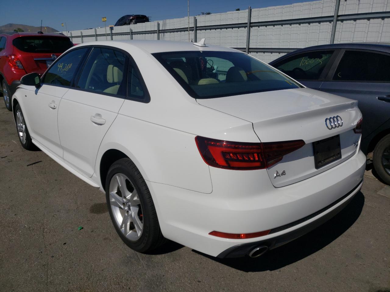 Photo 3 from auction – 2018 AUDI A4 PREMIUM with VIN WAUKMAF44JA145483