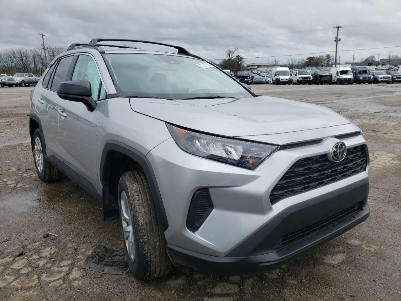 TOYOTA RAV4 LE 2021 with VIN 2T3F1RFV7MC218910 - Photo from auction