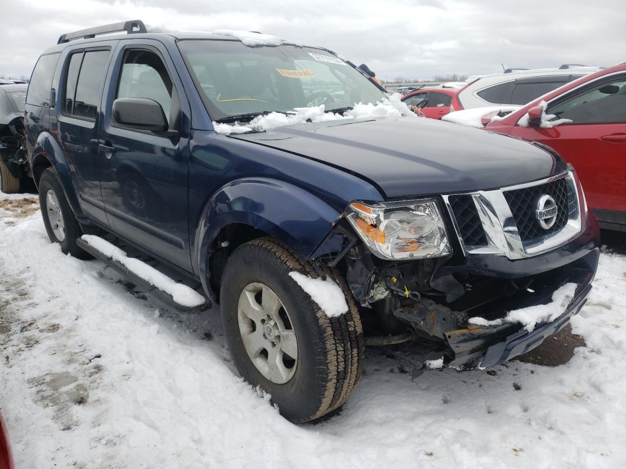 NISSAN PATHFINDER 2008 with VIN 5N1AR18U98C643623 - Photo from auction