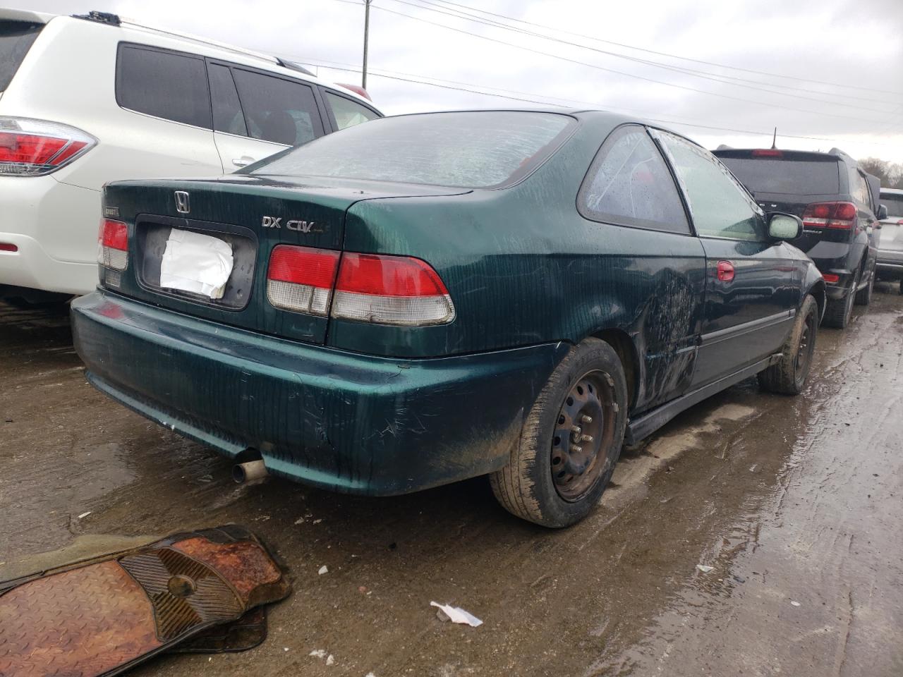 Photo 4 from auction – 2000 HONDA CIVIC DX with VIN 1HGEJ6226YL121633